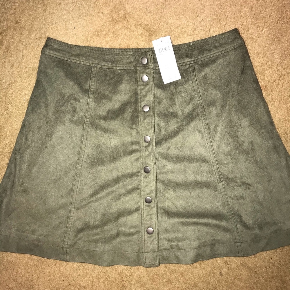 Abercrombie Suede Skirt